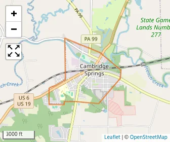 Area schools map